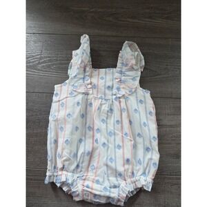 Cat and jack baby girl romper 6-9 mos